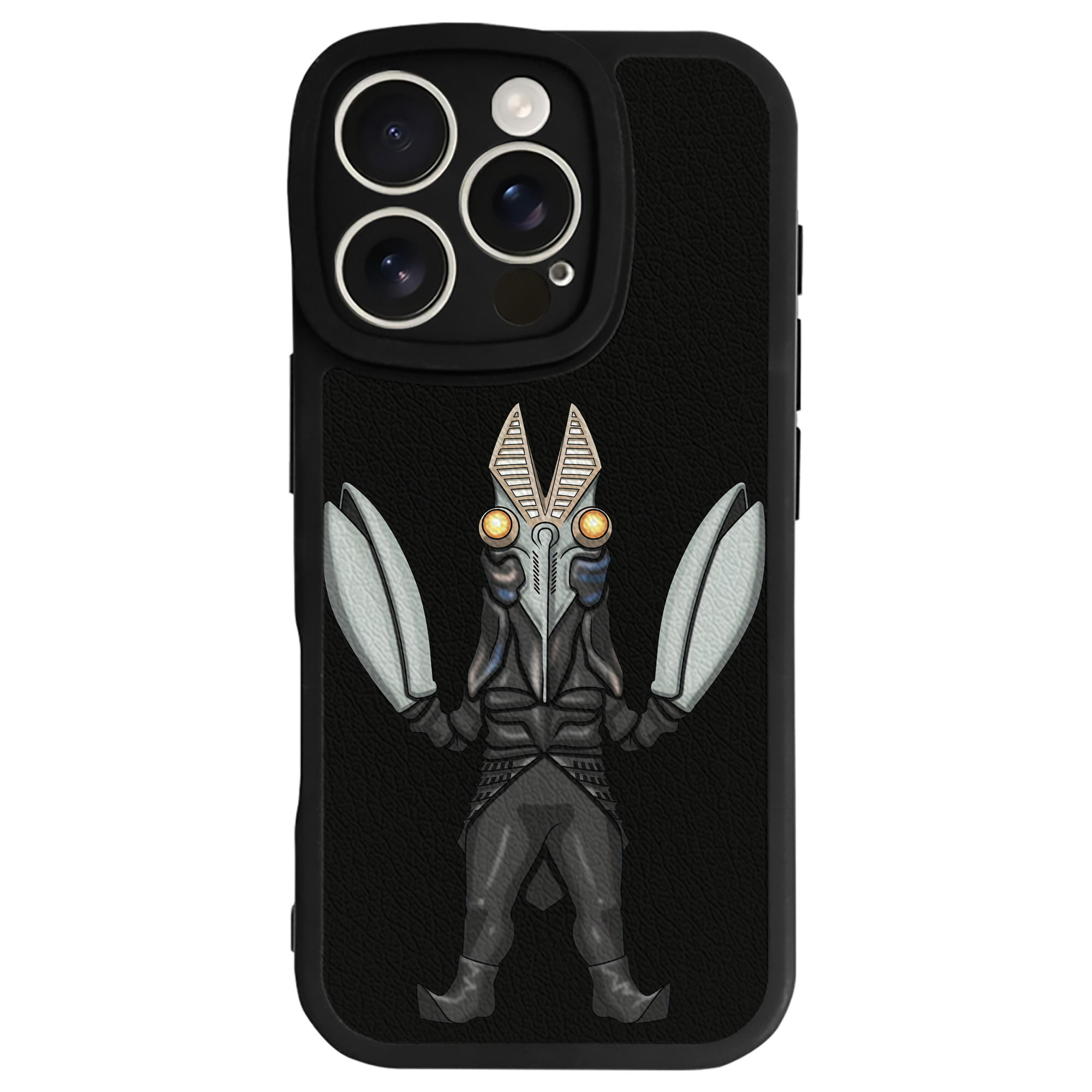 （画像用） ウルトラマン Ultraman 【iPhone 16シリーズ対応】シリコンスマホケース（レザー調） 材質：シリコン